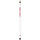 UTAH ENGRAVED BILLIARD CUE WHITE / RED - UTABCE101-JR