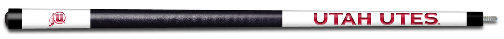 UTAH ENGRAVED BILLIARD CUE WHITE / RED - UTABCE101