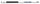 VIRGINIA   ENGRAVED BILLIARD CUE WHITE / BLUE - UVABCE101N