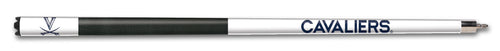 VIRGINIA   ENGRAVED BILLIARD CUE WHITE / BLUE - UVABCE101N