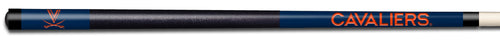 VIRGINIA   COLOR ENGRAVED BILLIARD CUE ORANGE / BLUE - UVABCE921