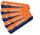 VIRGINIA FAN BLADE SET BLUE/ORANGE - UVAFBL100-52