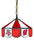 WISCONSIN 14'' SWAG HANGING LAMP - UWI-140SW