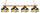 VANDERBILT 4-LIGHT EXECUTIVE GAME TABLE LIGHT - VAN-480EXGL