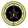VANDERBILT NEON WALL CLOCK - 18'' BLACK FACE /YELLOW NEON - VANNWC100-18