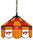 VIRGINIA TECH 14'' EXECUTIVE SWAG HANGING LAMP - VAT-140EXSW