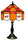 VIRGINIA TECH 14'' EXECUTIVE TABLE LAMP - VAT-140EXTL