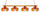 VIRGINIA TECH 4-LIGHT GAME TABLE LIGHT - VAT-480GL
