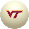 VIRGINIA TECH CUE BALL WHITE - VATBBC100X