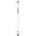 VIRGINIA TECH ENGRAVED BILLIARD CUE WHITE / MAROON - VATBCE101-JR