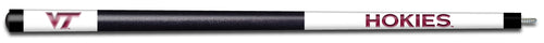 VIRGINIA TECH ENGRAVED BILLIARD CUE WHITE / MAROON - VATBCE101