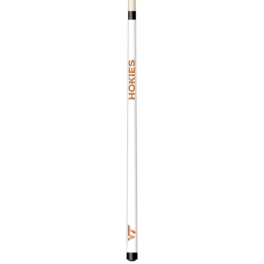 VIRGINIA TECH ENGRAVED BILLIARD CUE WHITE / ORANGE - VATBCE102-JR