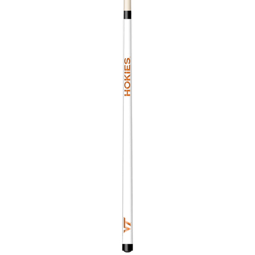 VIRGINIA TECH ENGRAVED BILLIARD CUE WHITE / ORANGE - VATBCE102-JR