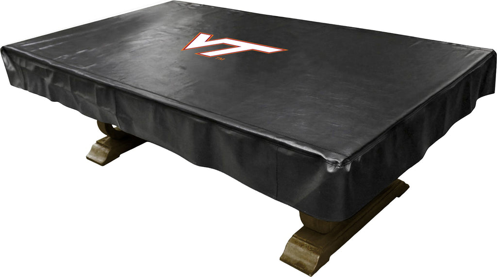 VIRGINIA TECH BILLIARD TABLE COVER BLACK - VATBTC100ST-8