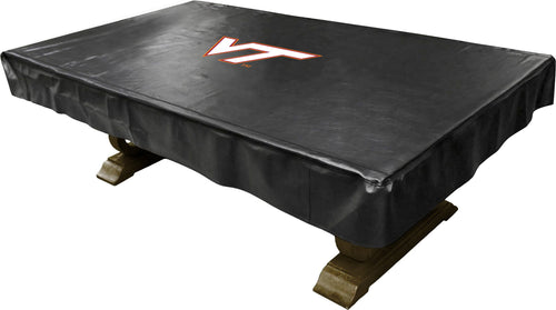 VIRGINIA TECH BILLIARD TABLE COVER BLACK - VATBTC100ST-7