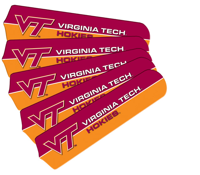 VIRGINIA TECH FAN BLADE SET MAROON/ORANGE - VATFBL100-52