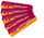 VIRGINIA TECH FAN BLADE SET MAROON/ORANGE - VATFBL100-52