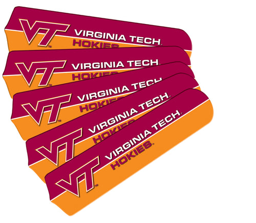 VIRGINIA TECH FAN BLADE SET MAROON/ORANGE - VATFBL100-52
