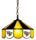 WAKE FOREST 14'' SWAG HANGING LAMP - WFU-140SWN