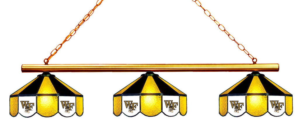 WAKE FOREST 3-LIGHT GAME TABLE LIGHT - WFU-380GLN