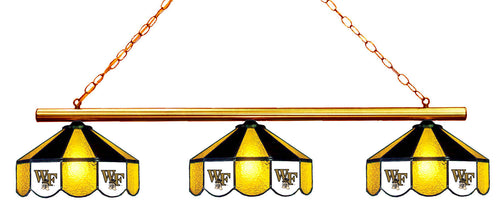 WAKE FOREST 3-LIGHT GAME TABLE LIGHT - WFU-380GLN