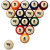 WAKE FOREST STANDARD COLOR NUMBERED BILLIARD BALL SET STANDARD COLOR BILLIARD BALL SET - WFUBBSSTD