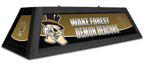 WAKE FOREST 42'' SPIRIT GAME TABLE LAMP - STOCK GOLD - WFUBSL421