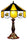WICHITA STATE 14'' TABLE LAMP - WST-140TL