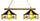 WICHITA STATE 2-LIGHT GAME TABLE LIGHT - WST-280GL