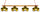 WICHITA STATE 4-LIGHT EXECUTIVE GAME TABLE LIGHT - WST-480EXGL