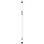 WICHITA STATE ENGRAVED BILLIARD CUE WHITE / BLACK - WSTBCE104-JR