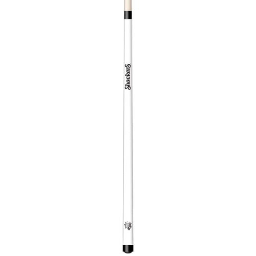 WICHITA STATE ENGRAVED BILLIARD CUE WHITE / BLACK - WSTBCE104-JR