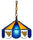 WEST VIRGINIA 14'' SWAG HANGING LAMP - WVU-140SW