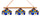 WEST VIRGINIA 3-LIGHT EXECUTIVE GAME TABLE LIGHT - WVU-380EXGL