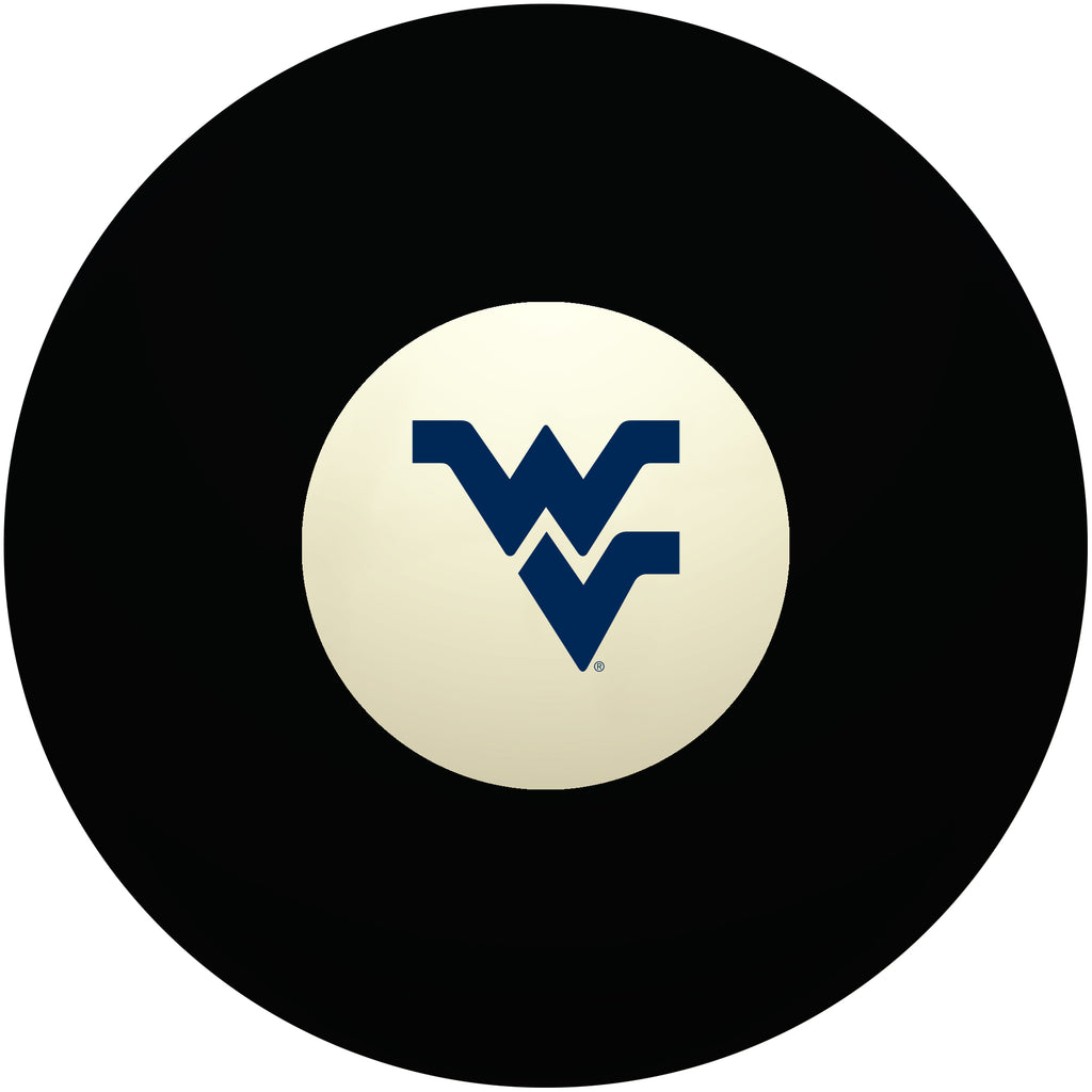 WEST VIRGINIA EIGHT BALL BLACK - WVUBBE200X