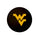 WEST VIRGINIA EIGHT BALL BLACK - WVUBBE200