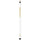 WEST VIRGINIA ENGRAVED BILLIARD CUE WHITE / GOLD - WVUBCE102-JR