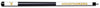 WEST VIRGINIA ENGRAVED BILLIARD CUE WHITE / GOLD - WVUBCE102