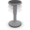 Hierarchy Height Adjustable Grow Stool- Short Stool (Grey) - BALT