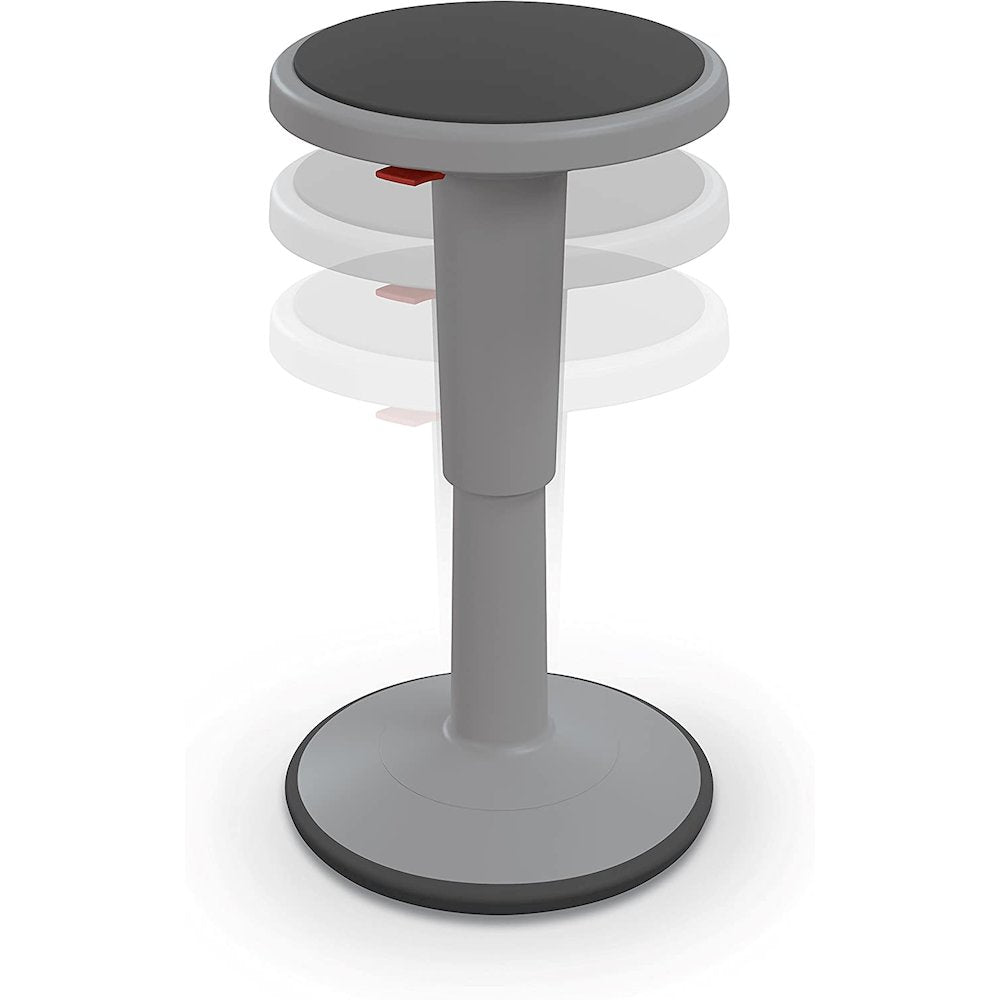 Hierarchy Height Adjustable Grow Stool- Short Stool (Grey) - BALT