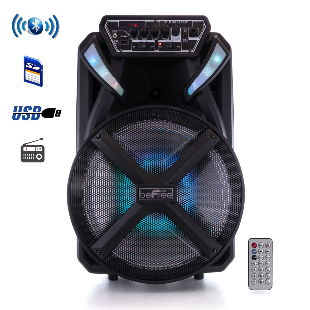 Befree Sound beFree Sound 12 Inch BT Portable Rechargeable Party Speaker