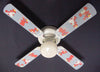 Ceiling Fan Designers 42FAN-NURS-SSBNE Sesame Street Baby Nursery Elmo Ceiling Fan 42 in.