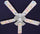 Ceiling Fan Designers 52FAN-DIS-PPD Disney Princesses- Dancing Ceiling Fan 52 in.