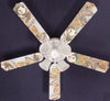 Ceiling Fan Designers 52FAN-KIDS-BSELZ Baby Safari Elephant Lion Zebra Ceiling Fan 52 in.