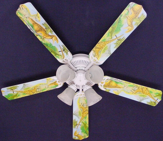 Ceiling Fan Designers 52FAN-KIDS-DDTJ Dinosaurs T-Rex Jurassic Ceiling Fan 52 in.