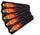 Ceiling Fan Designers 52SET-KIDS-FFB Flaming Footballs 52 in. Ceiling Fan Blades Only
