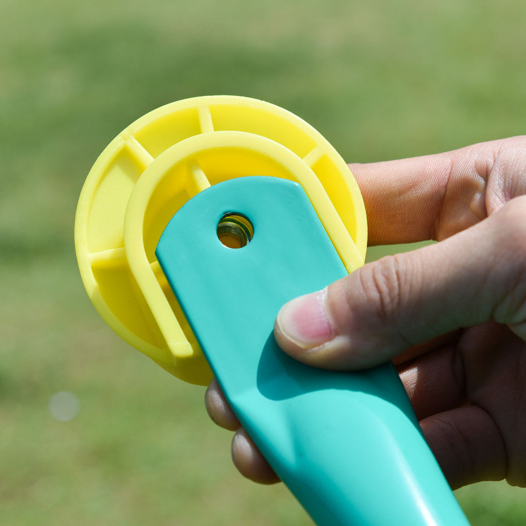 Yeah Depot - 13ft Geometric Dome Climber Play Center, Kids Climbing Dome Tower with Hammock, Rust & UV Resistant Steel Supporting 1000 LBS