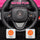 Yeah Depot - Qaba 12V Kids UTV, Battery Powered Ride on Truck, 3.7 MPH Off-Road Electric Car with Remote Control, 4-Wheel Suspension, LED Headlights, 3 Speeds, Horn & Music, for Boys and Girls, Pink