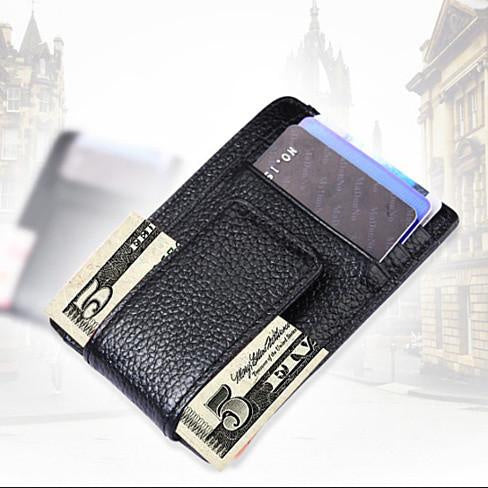 VistaShops - Money Clip with RFID Safe Wallet