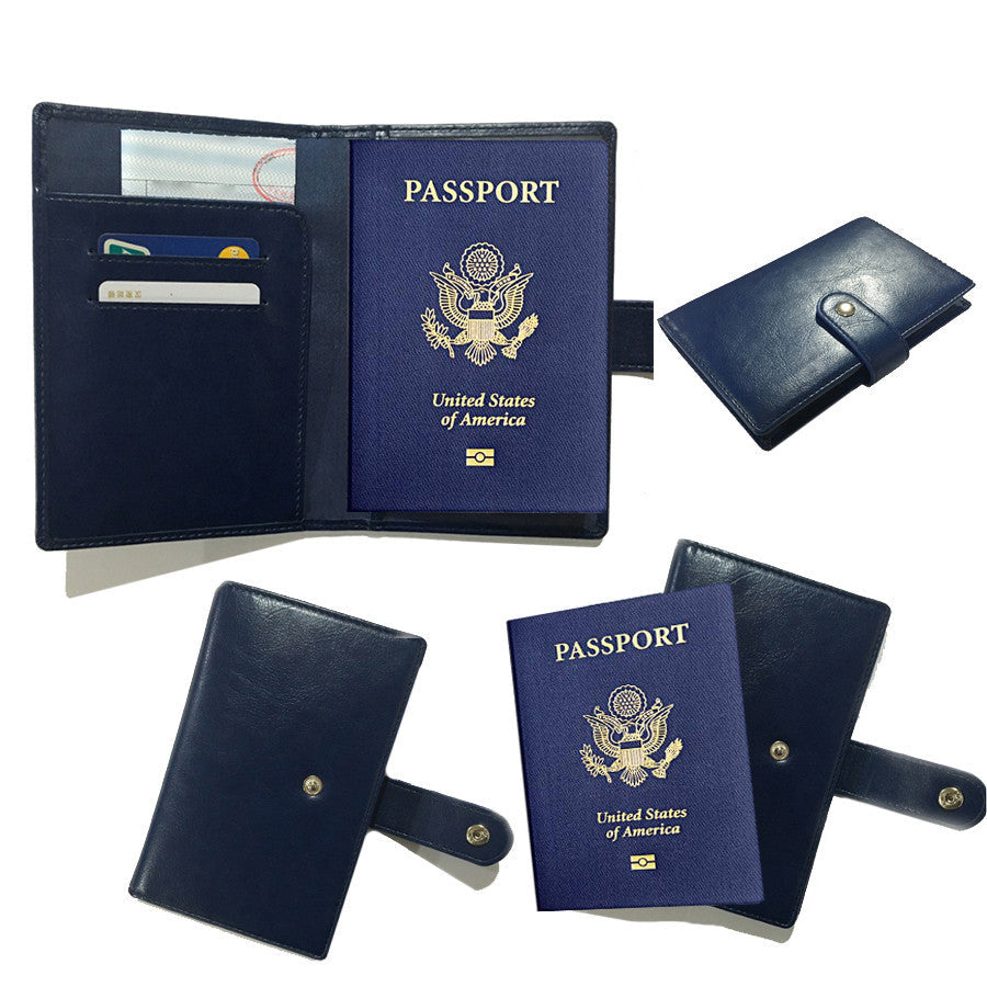 VistaShops - Passport Wallet with RFID Safe Lock